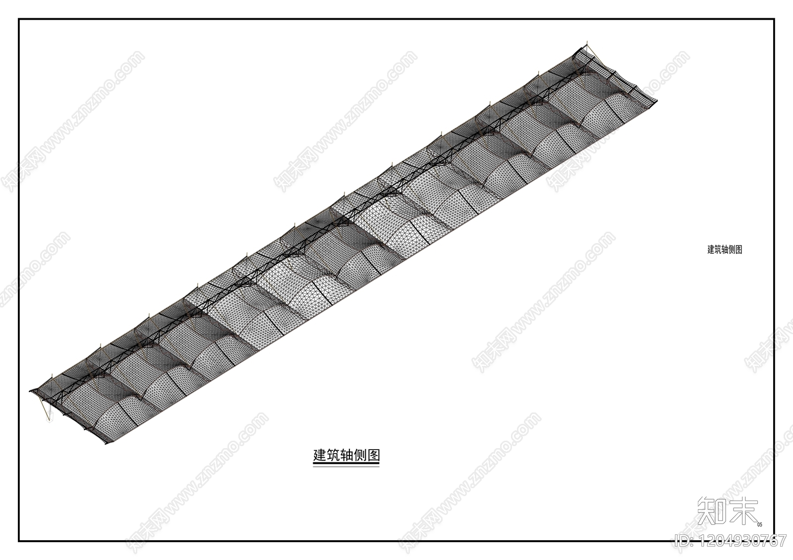 钢结构cad施工图下载【ID:1204930767】