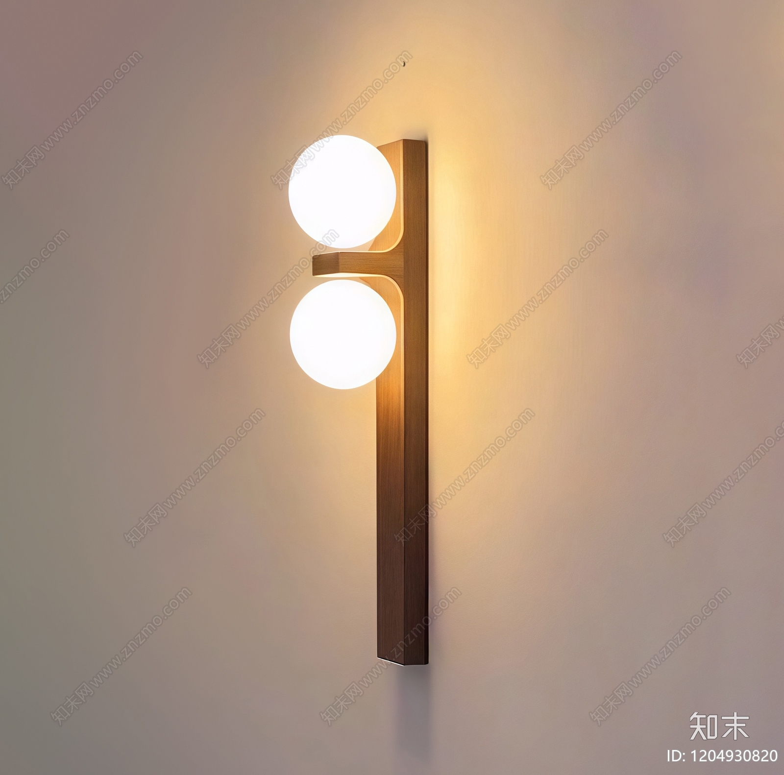 新中式中古壁灯3D模型下载【ID:1204930820】