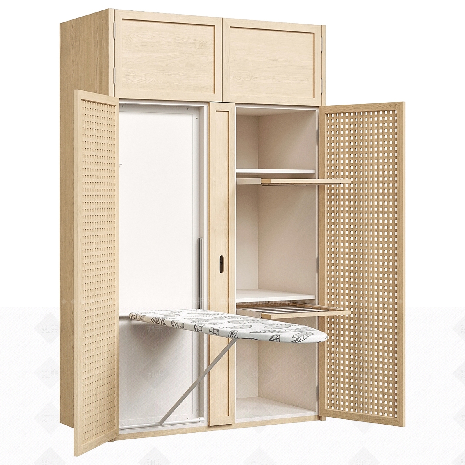 现代欧式玄关柜3D模型下载【ID:1204932549】