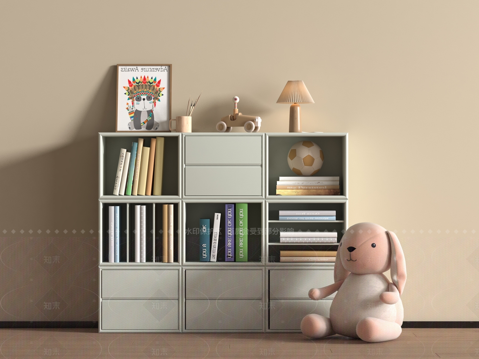 现代储物柜SU模型下载【ID:1204936706】