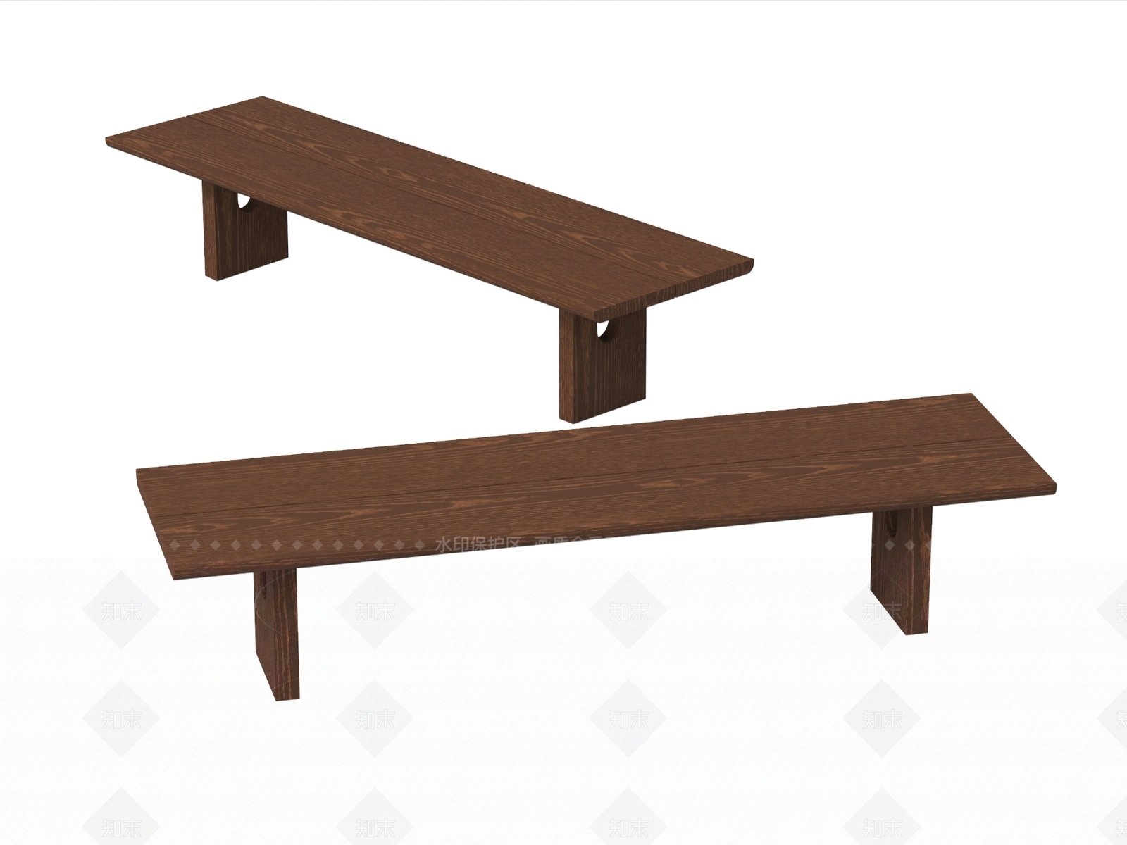 中式其他凳子3D模型下载【ID:1204948129】