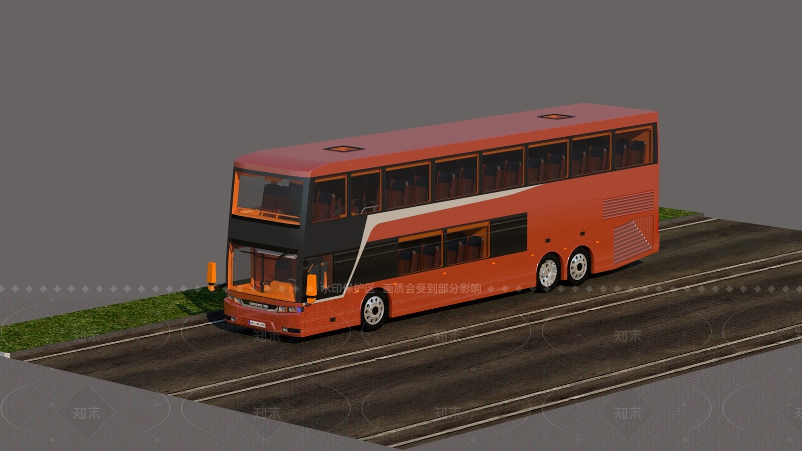 大巴SU模型下载【ID:1204953189】