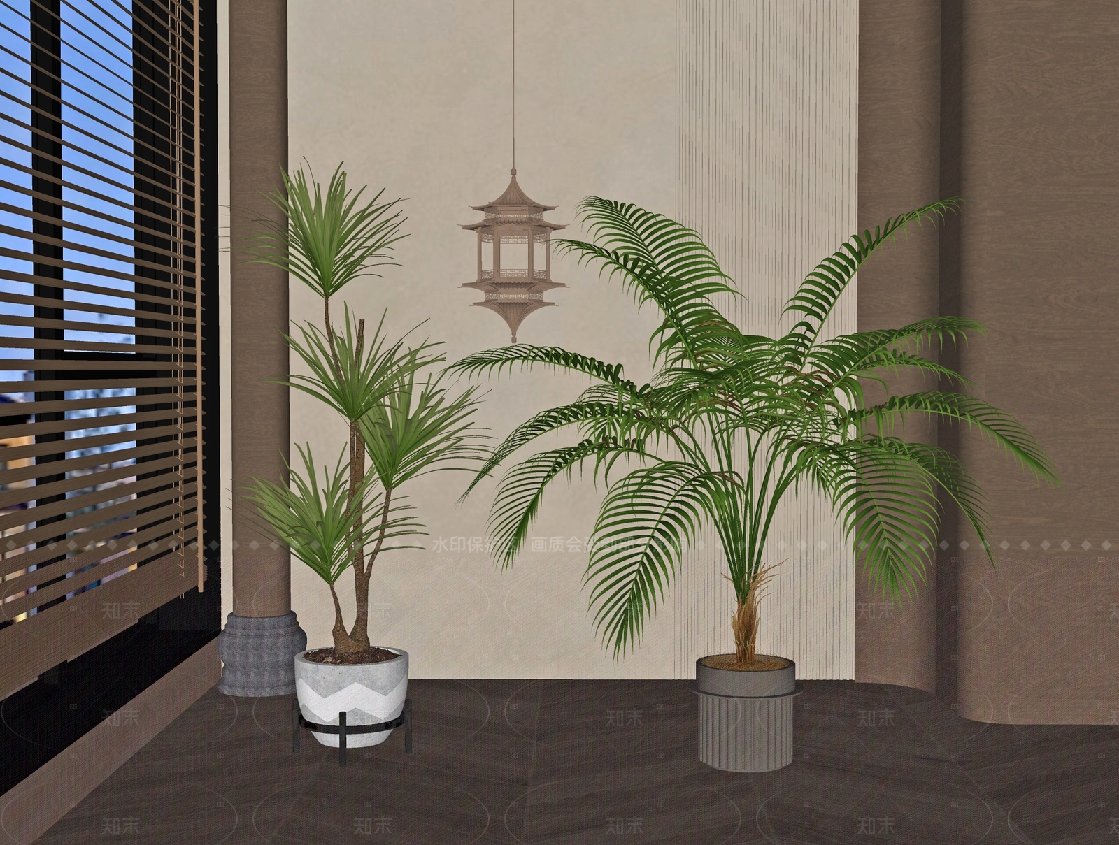 盆栽SU模型下载【ID:1204972537】