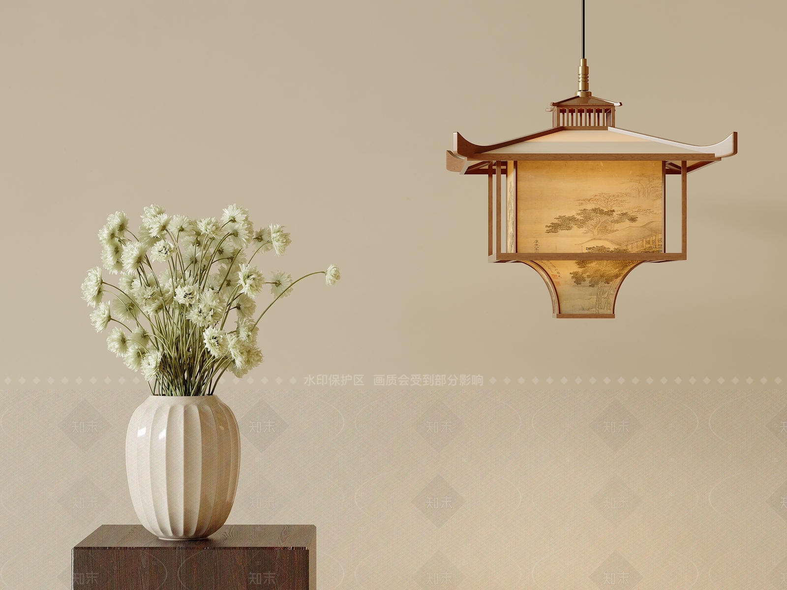 现代花艺3D模型下载【ID:1204988661】