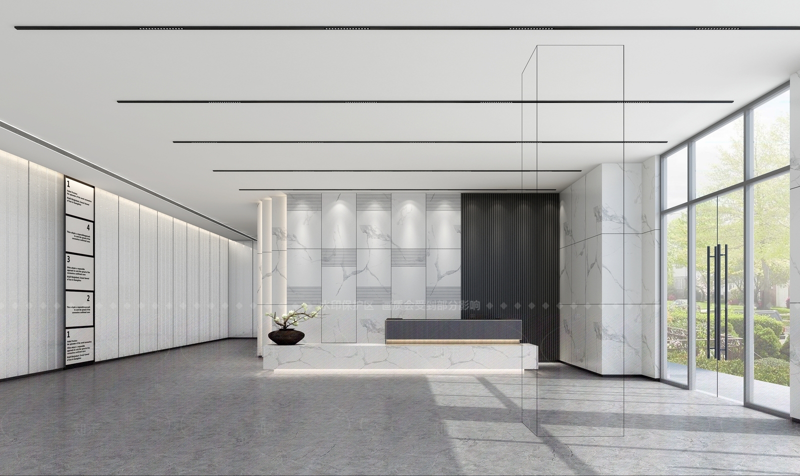 现代大厅3D模型下载【ID:1204993152】