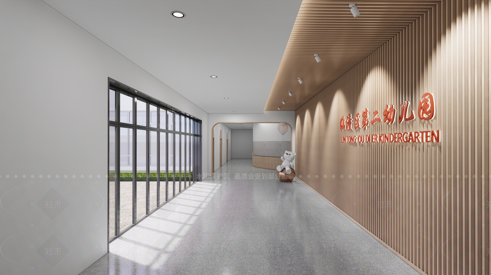 现代其他学校空间SU模型下载【ID:1205010567】