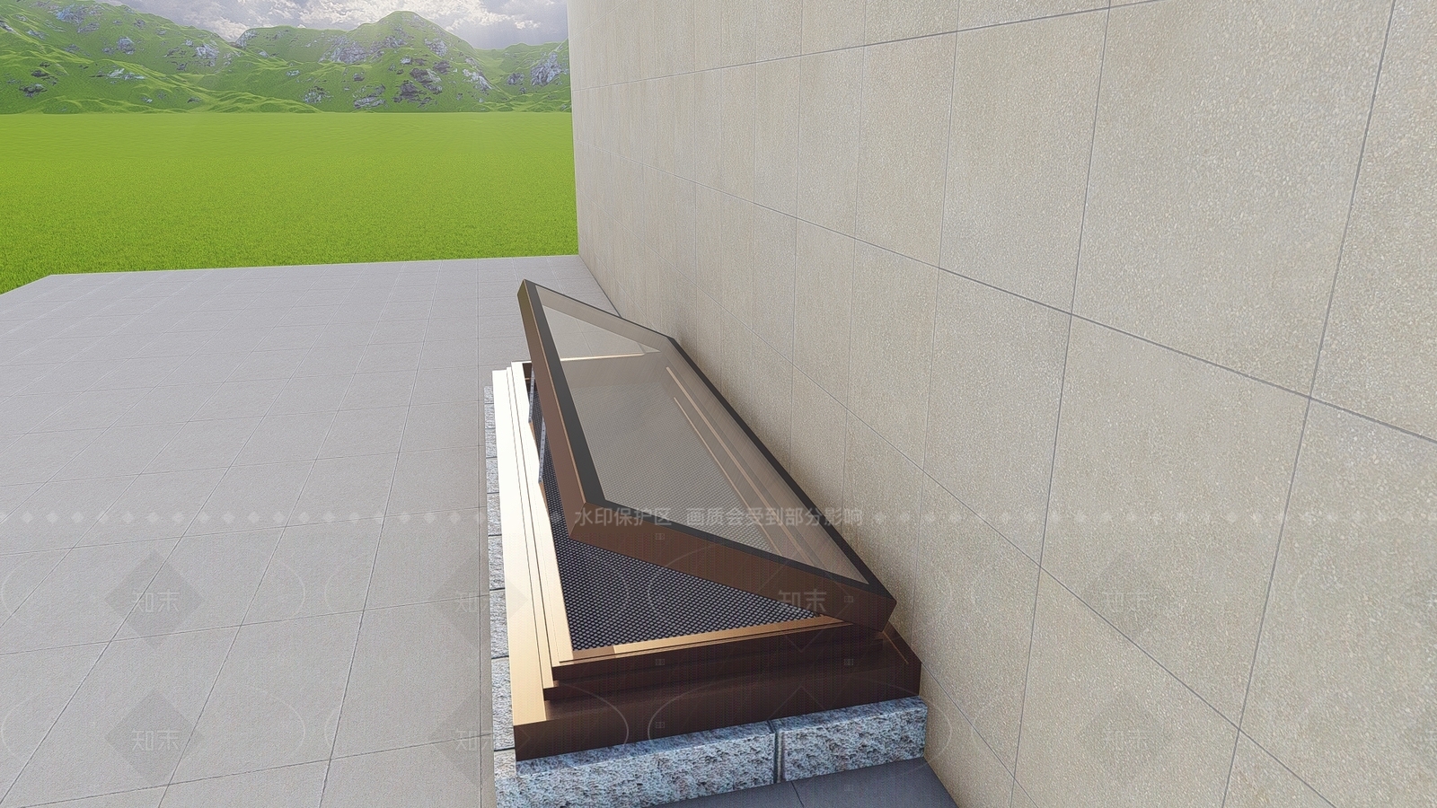 现代天窗SU模型下载【ID:1205016885】