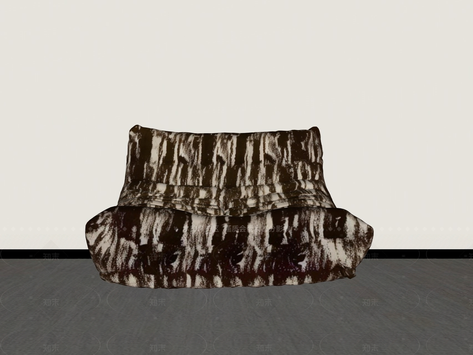 北欧轻奢单人沙发3D模型下载【ID:1205017358】