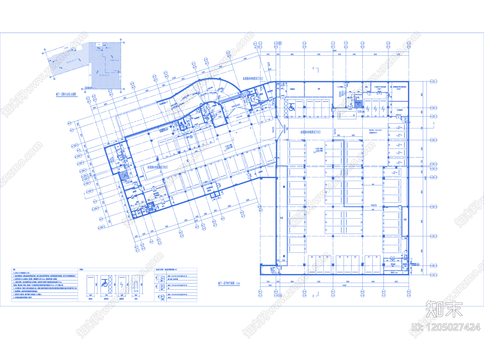 现代学校建筑cad施工图下载【ID:1205027424】