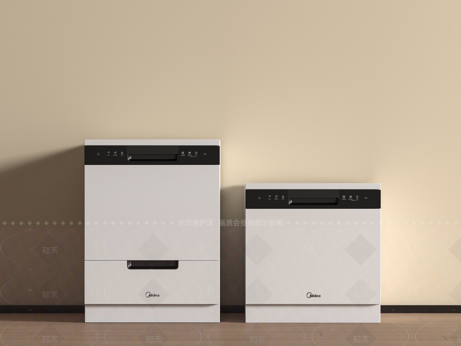 洗碗机SU模型下载【ID:1205037681】