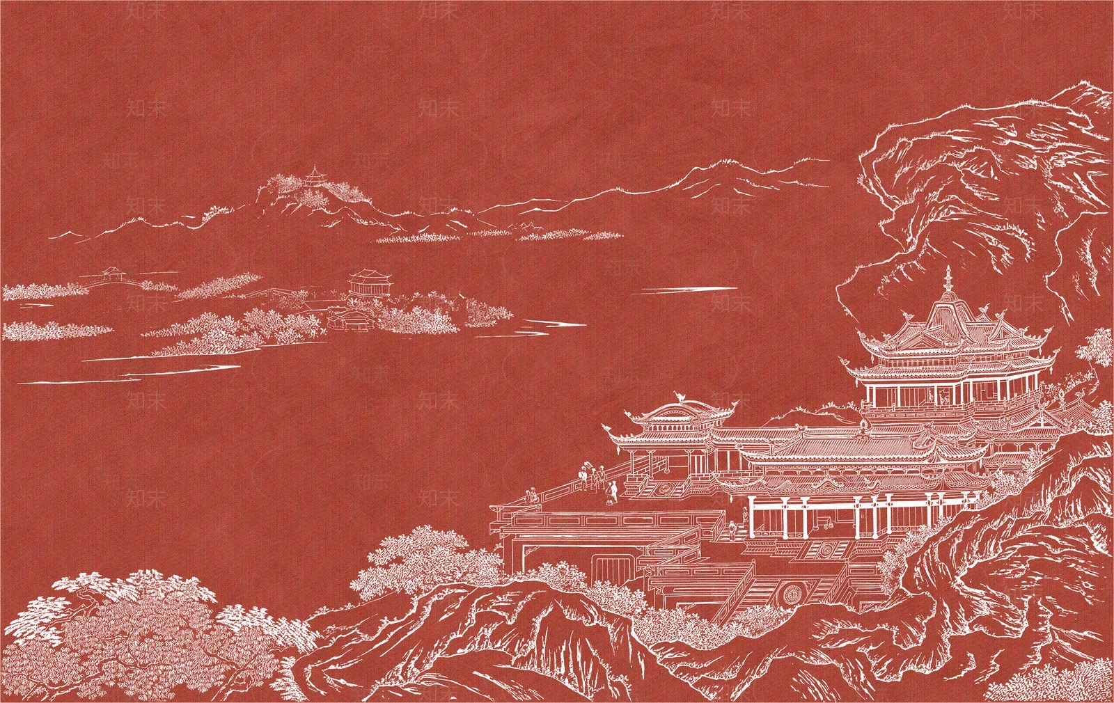 新中式中式其他壁纸贴图下载【ID:1205039909】_【知末网贴图库】