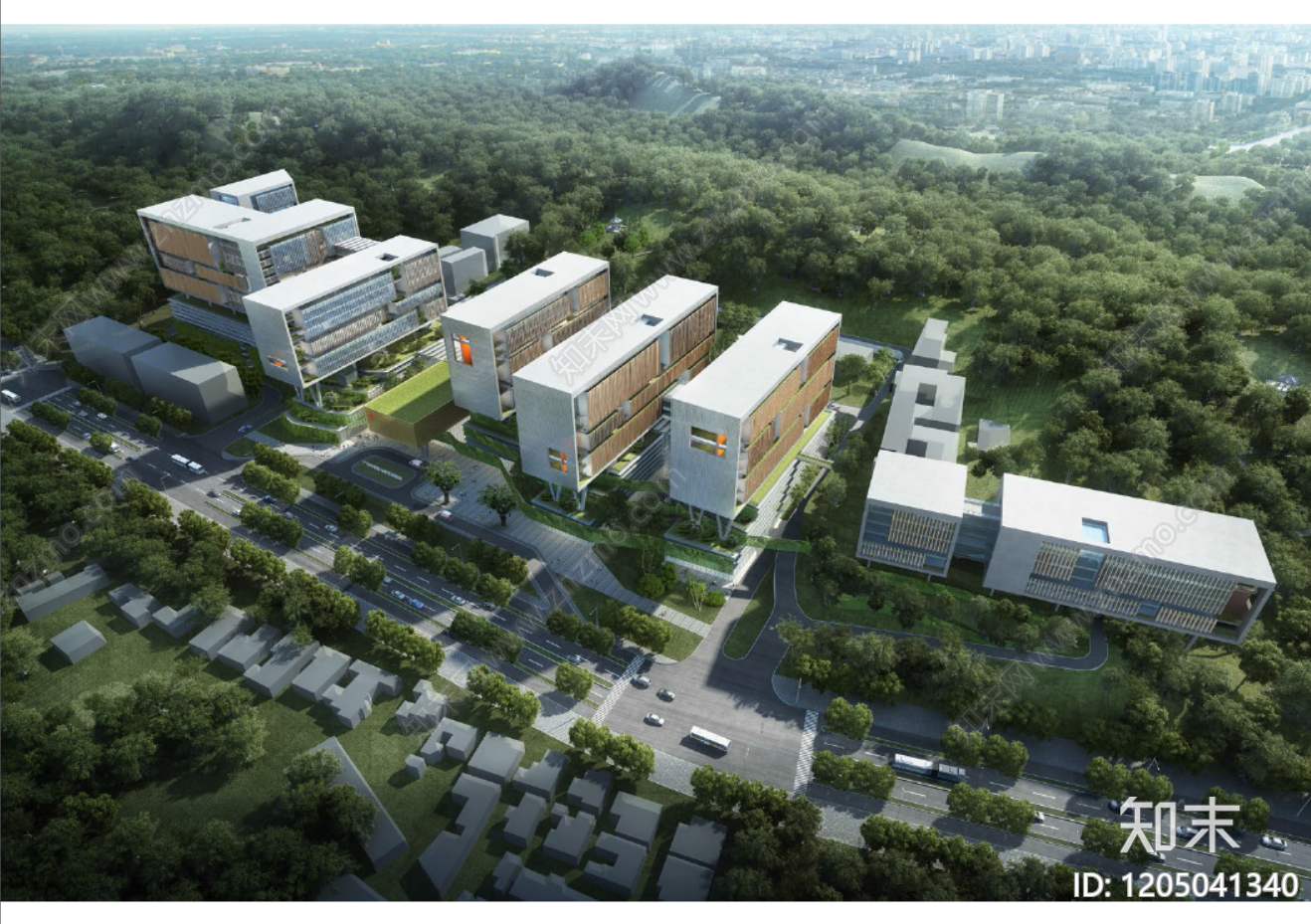 现代医院建筑下载【ID:1205041340】