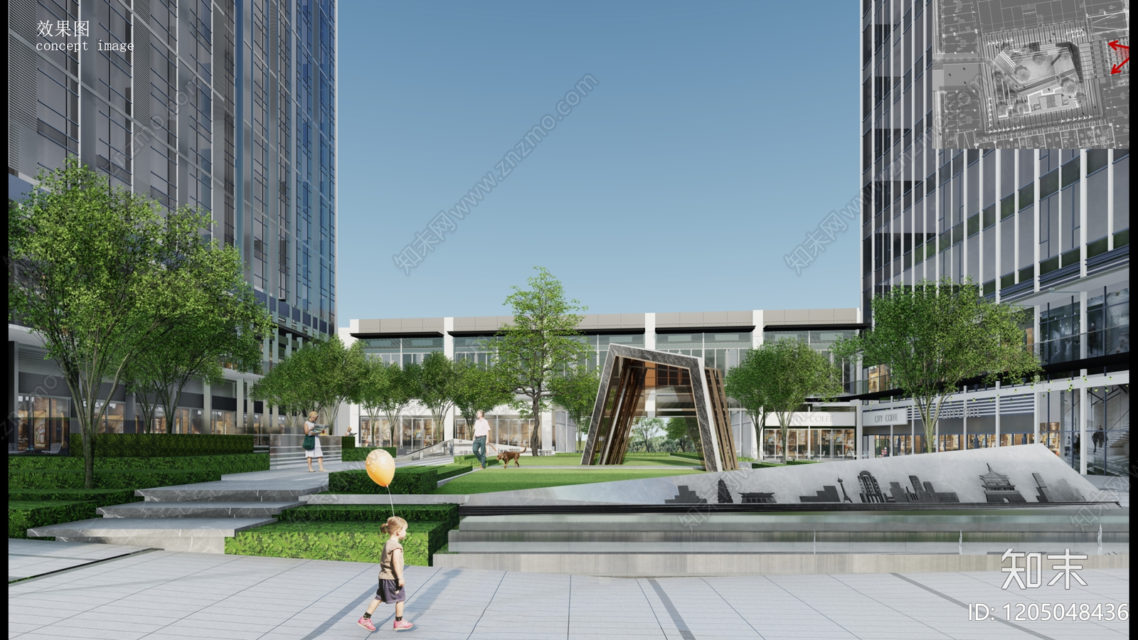 现代商业综合体景观下载【ID:1205048436】