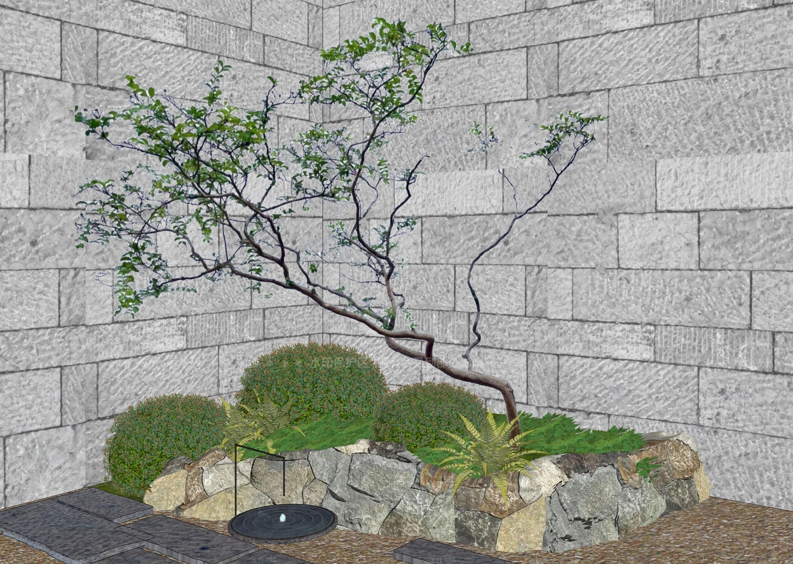 乔木SU模型下载【ID:1205048473】