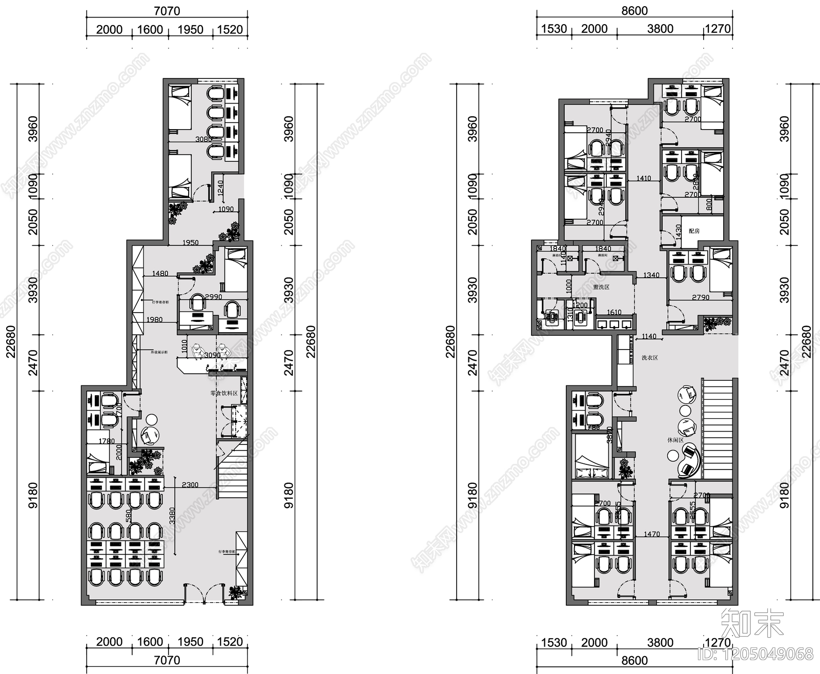 现代网吧施工图下载【ID:1205049068】