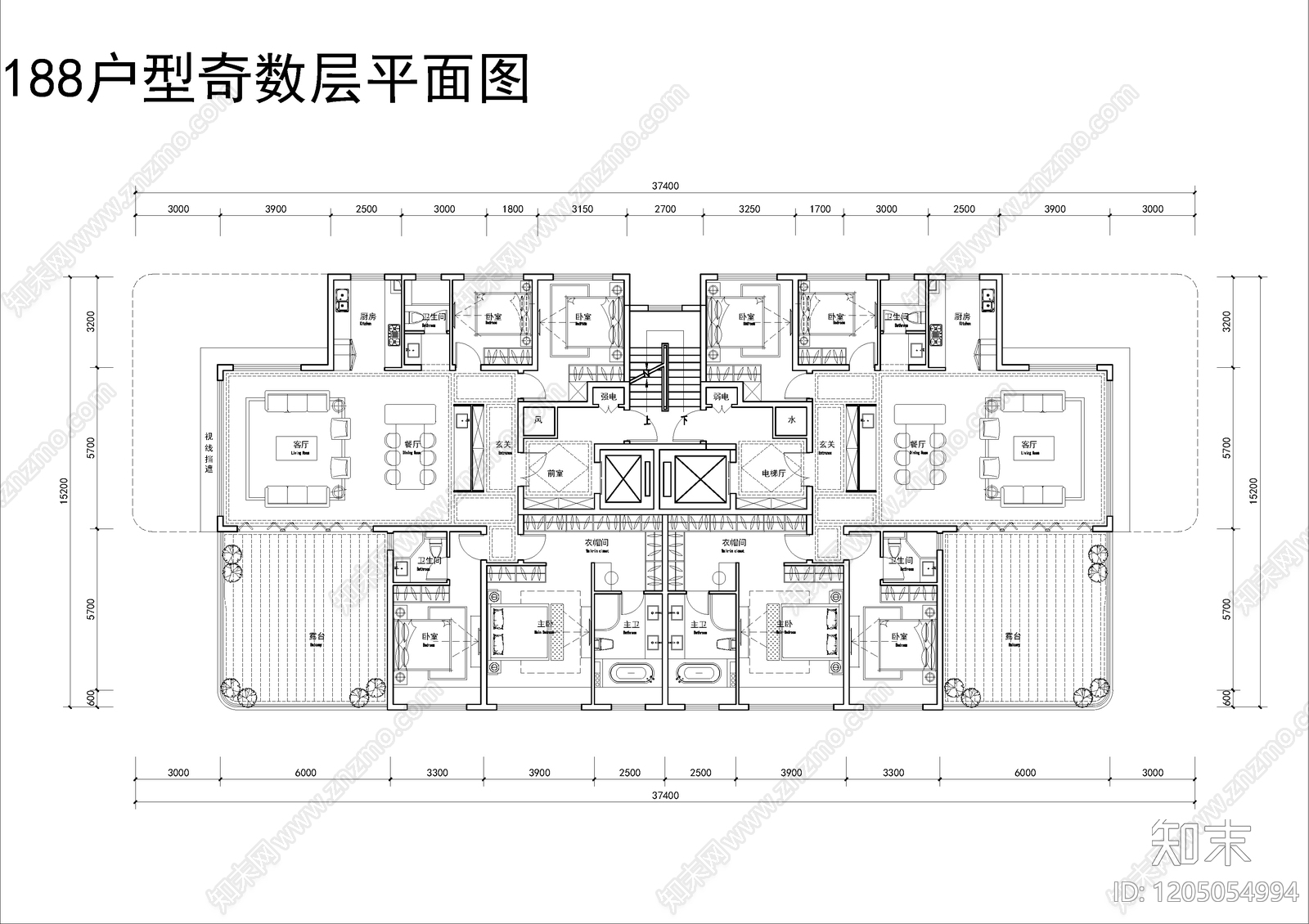 现代高层住宅CAD图纸精品下载_AutoCAD图纸_知末网
