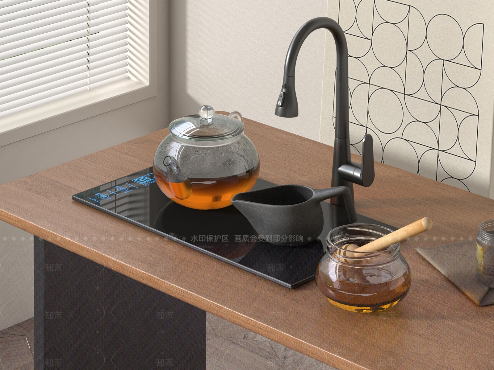 电水壶SU模型下载【ID:1205056383】