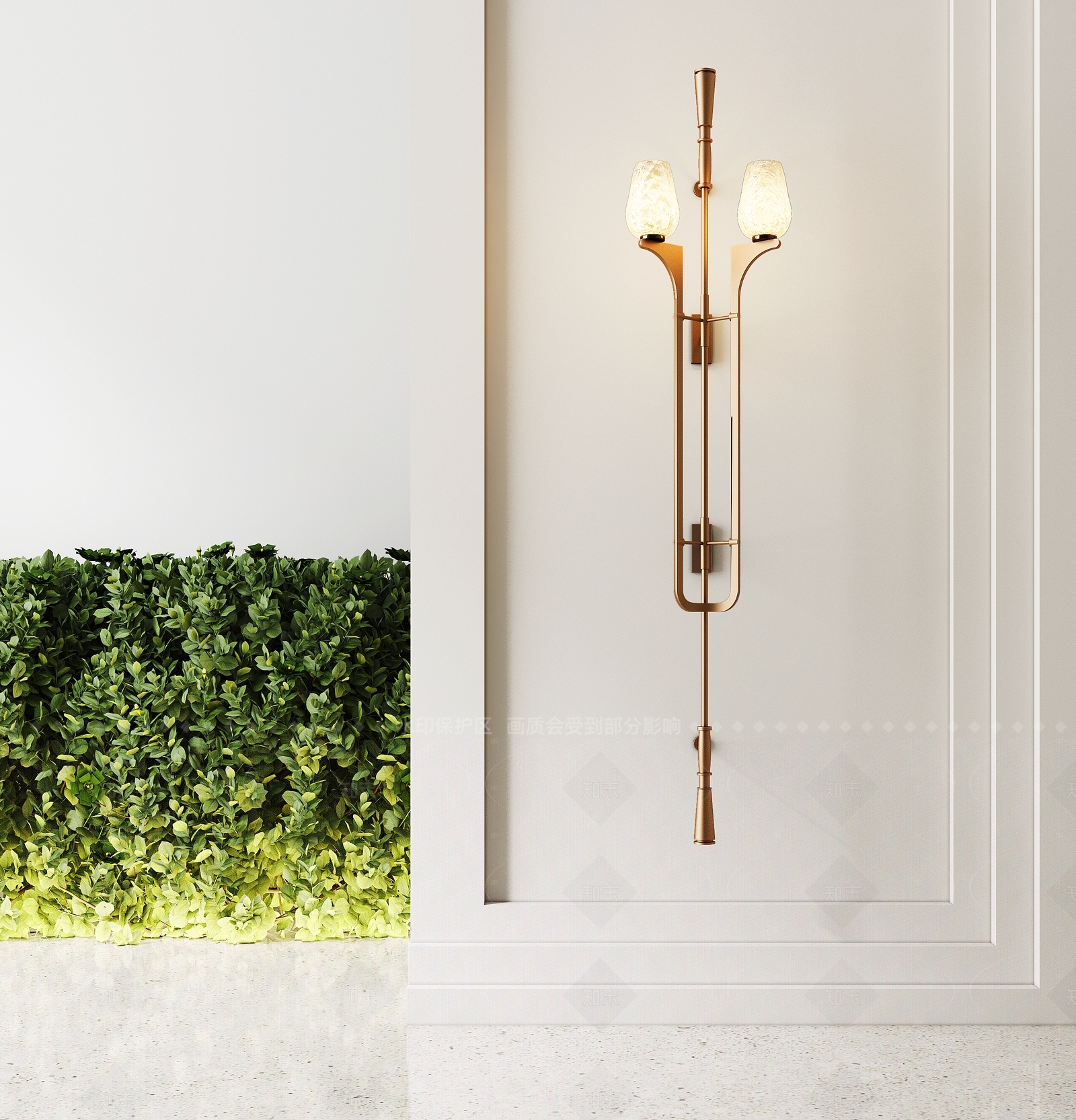 现代壁灯SU模型下载【ID:1205058648】