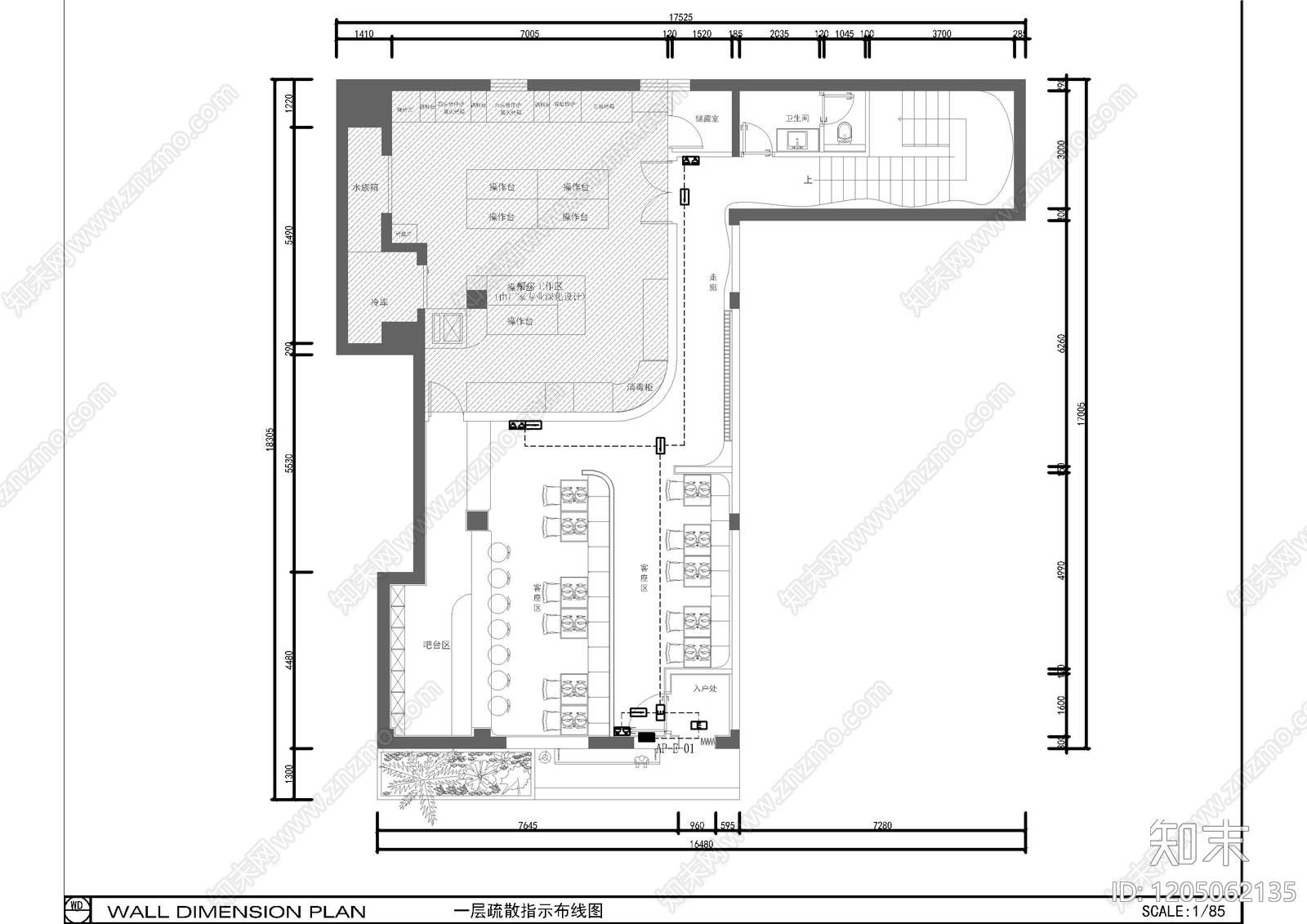 电气图cad施工图下载【ID:1205062135】