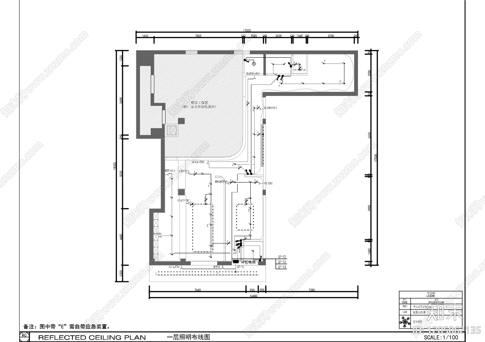 电气图cad施工图下载【ID:1205062135】