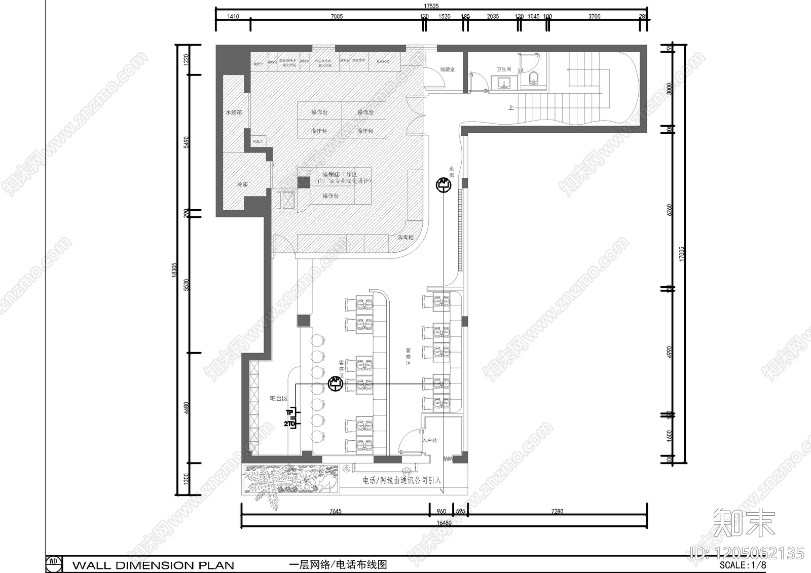 电气图cad施工图下载【ID:1205062135】