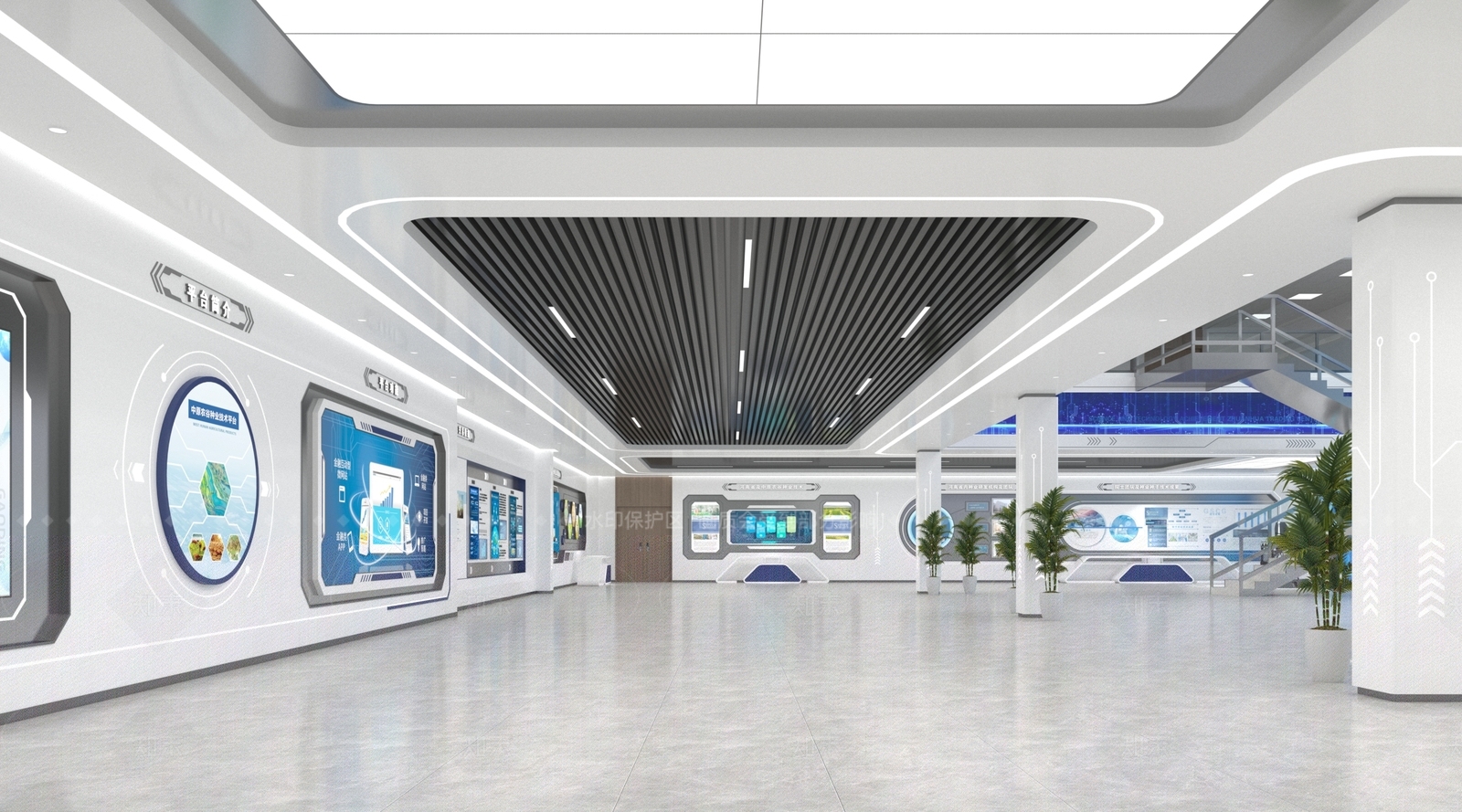 现代其他通用空间3D模型下载【ID:1205069107】