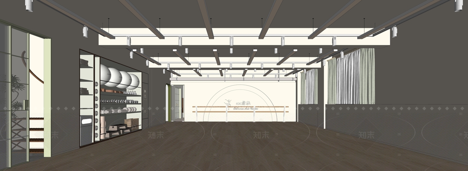 现代其他店铺SU模型下载【ID:1205070529】