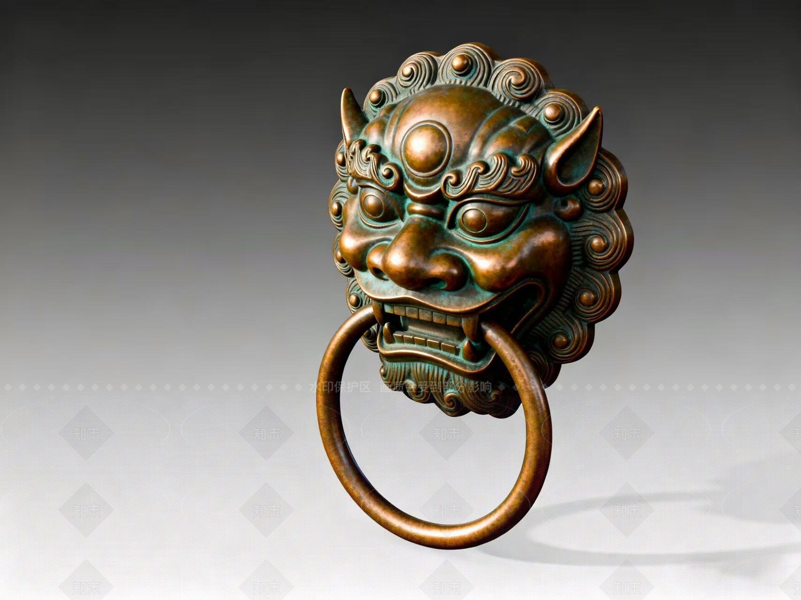 新中式中式浮雕SU模型下载【ID:1205072345】