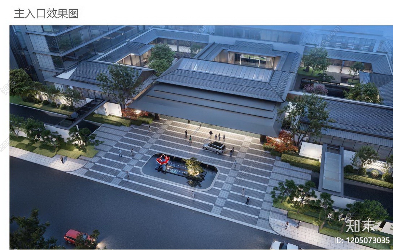 酒店景观施工图下载【ID:1205073035】