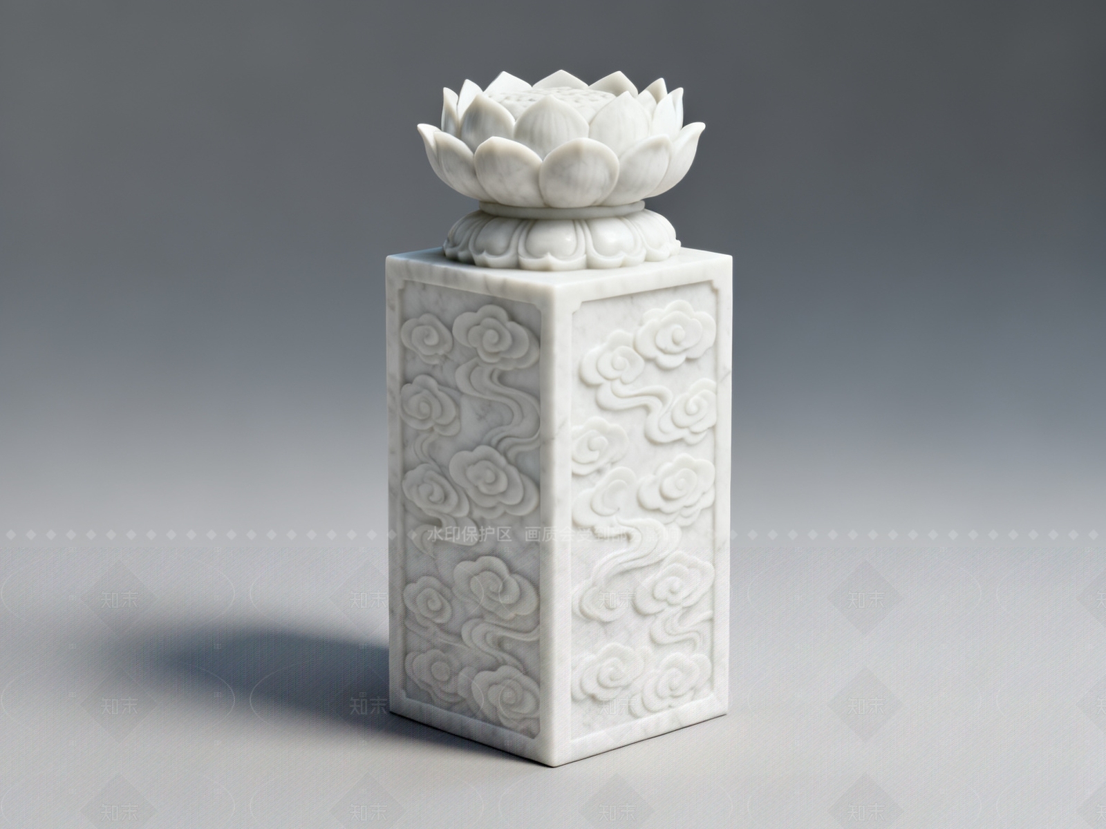 新中式中式雕塑摆件SU模型下载【ID:1205078020】