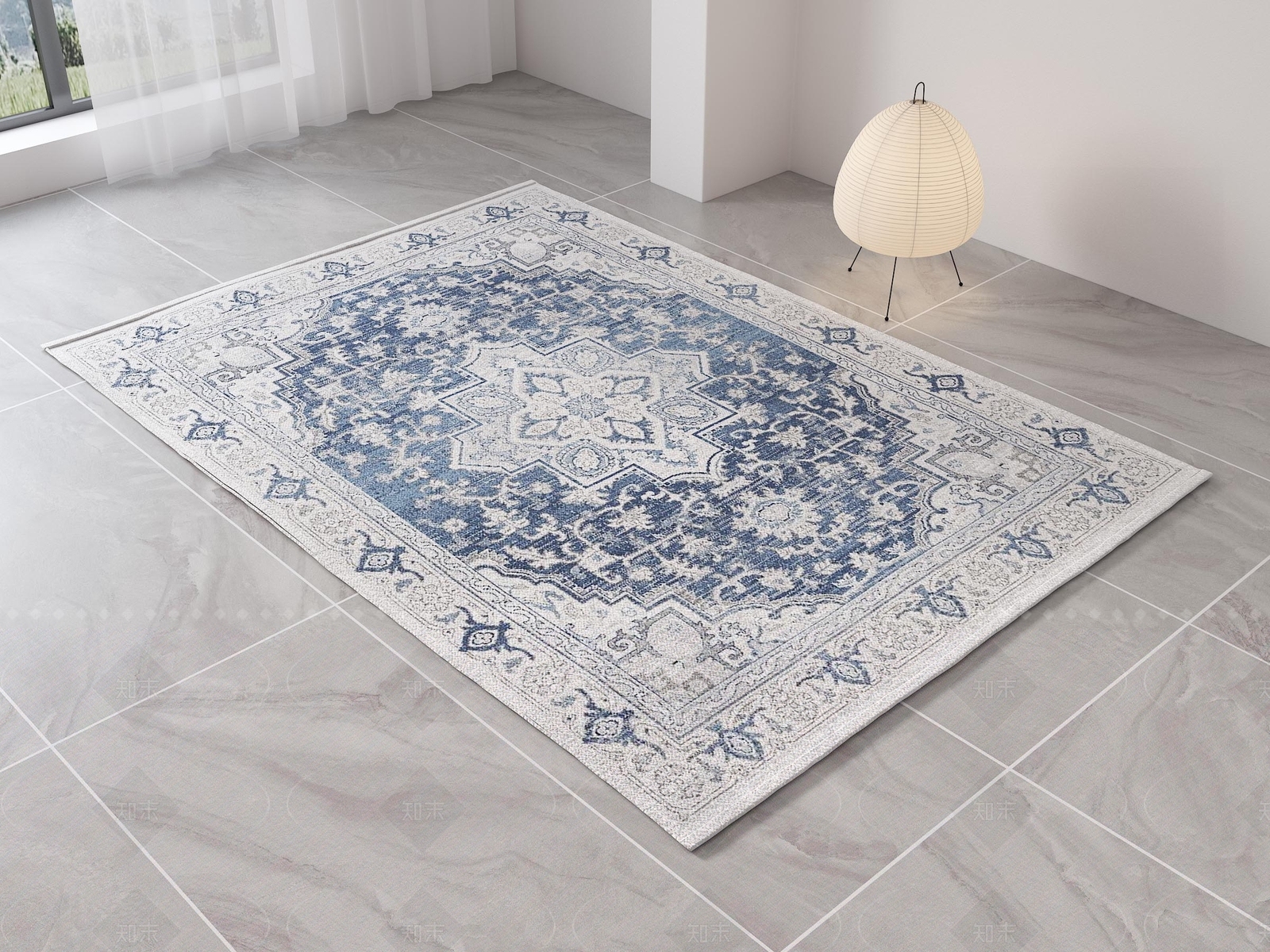 法式欧式地毯SU模型下载【ID:1205080011】