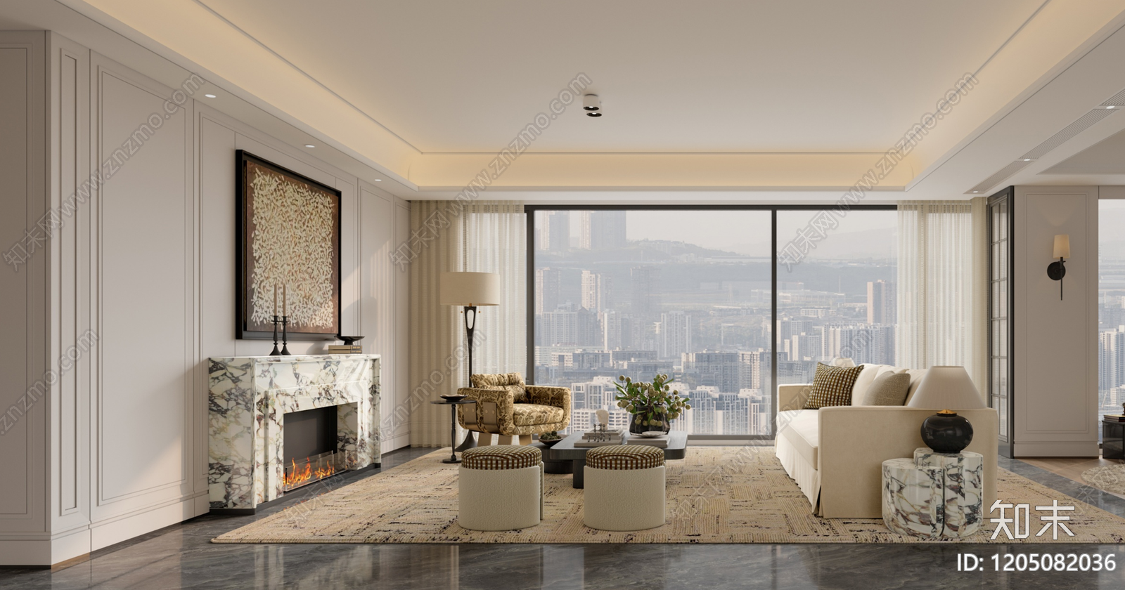 现代样板间下载【ID:1205082036】