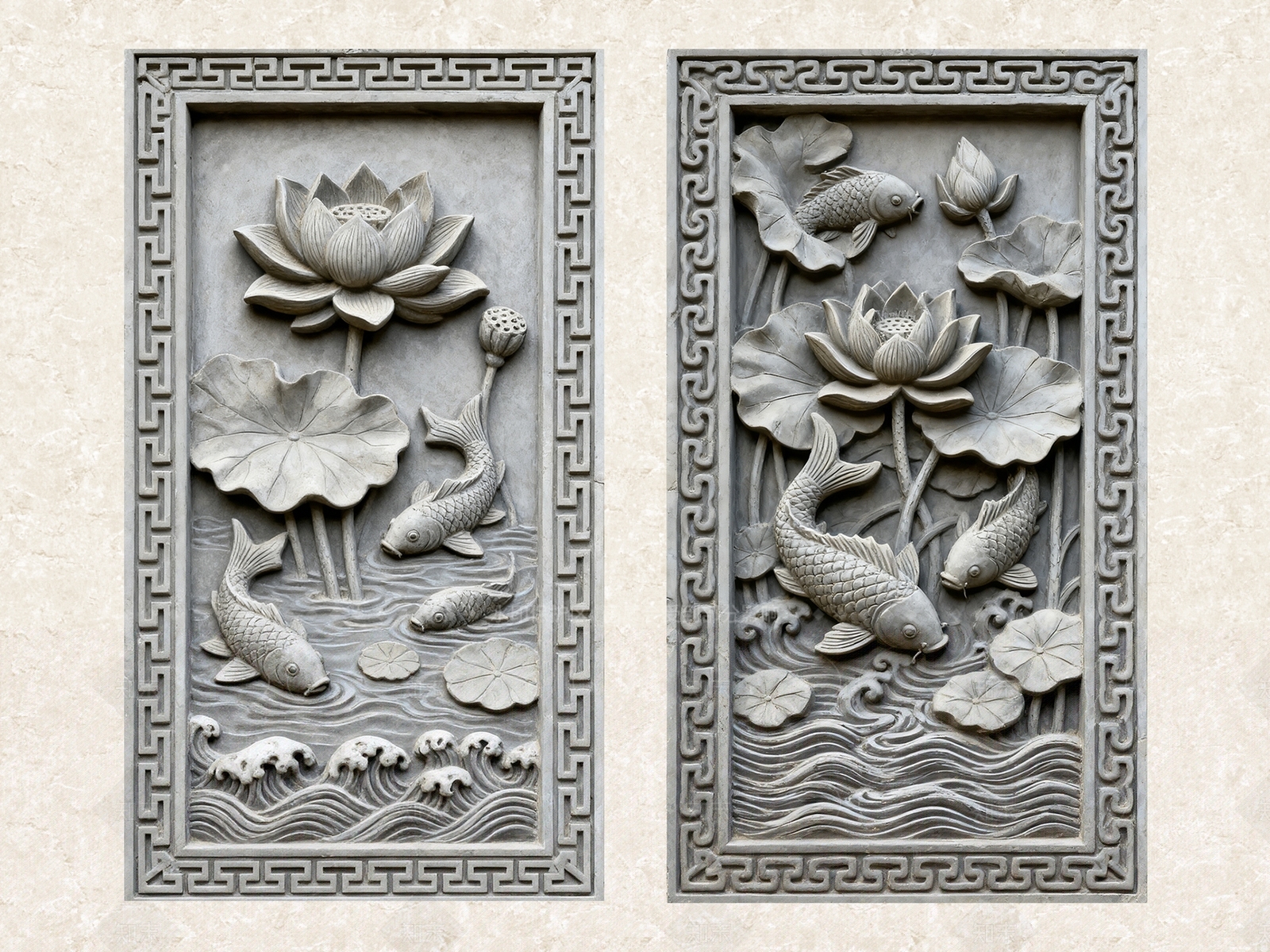 中式浮雕SU模型下载【ID:1205083962】