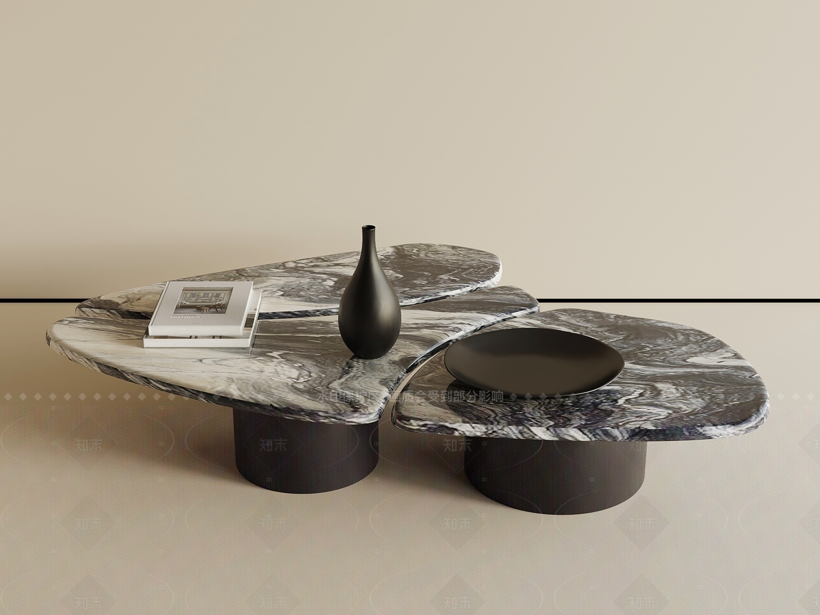现代意式茶几SU模型下载【ID:1205089252】