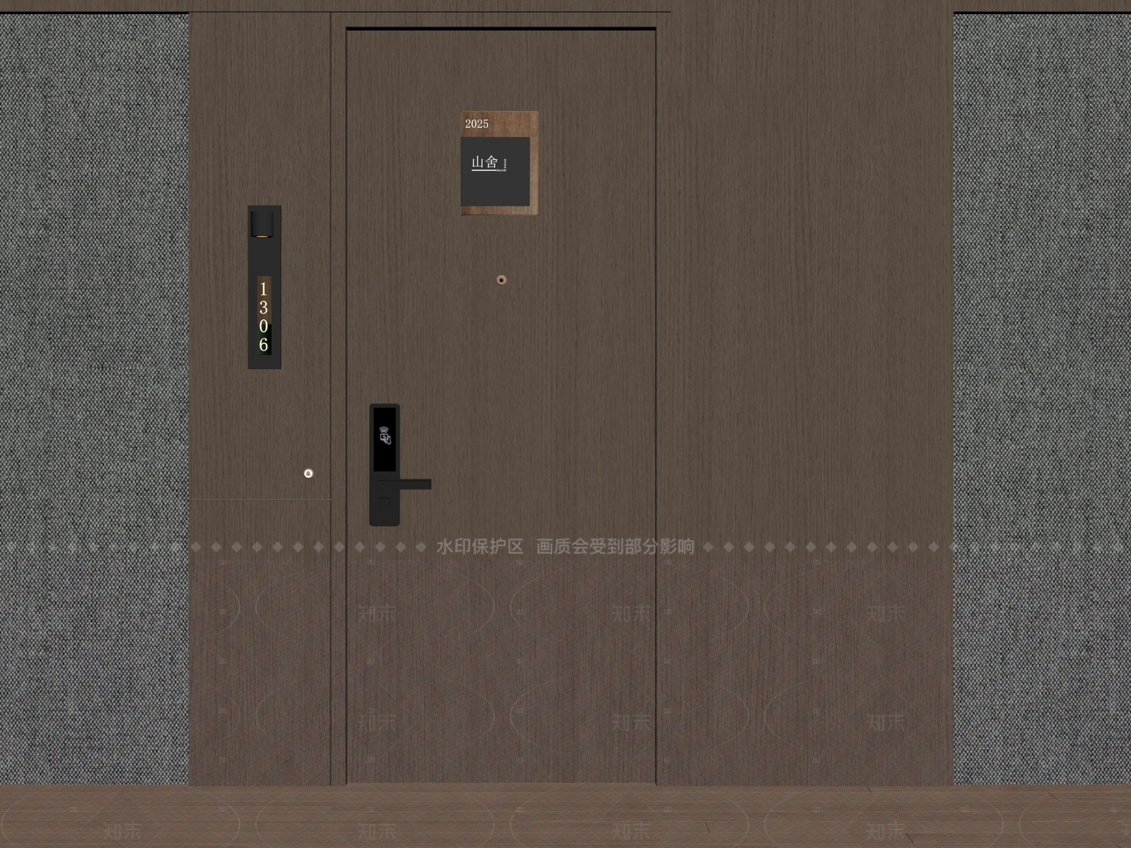 意式单开门SU模型下载【ID:1205091099】