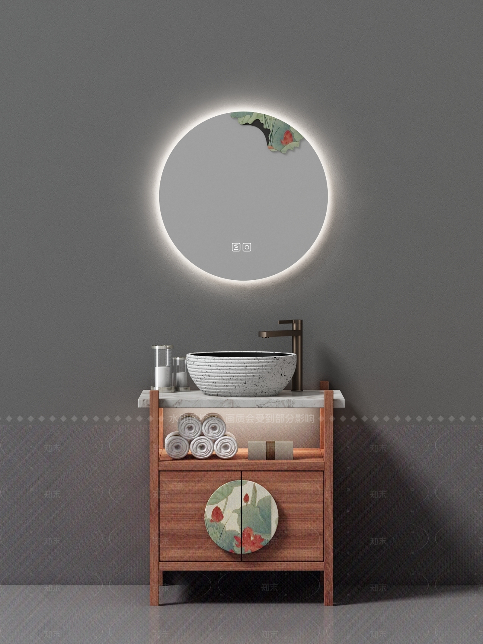 浴室柜3D模型下载【ID:1205091541】