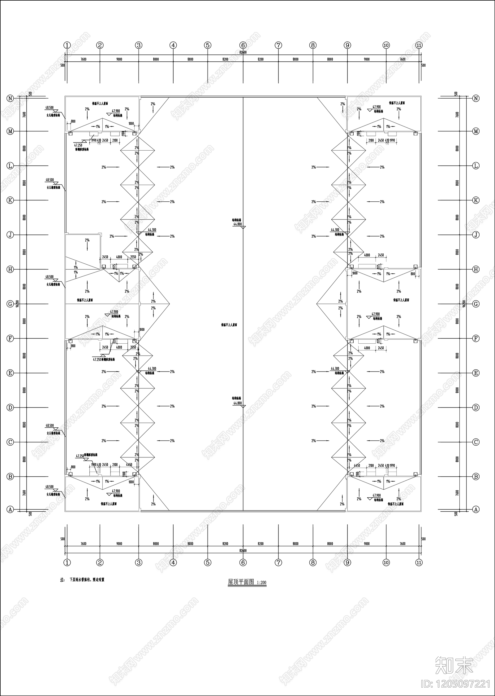 现代其他公共建筑cad施工图下载【ID:1205097221】