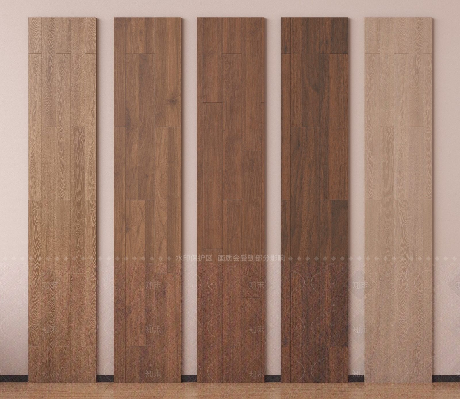 现代地板SU模型下载【ID:1205099959】