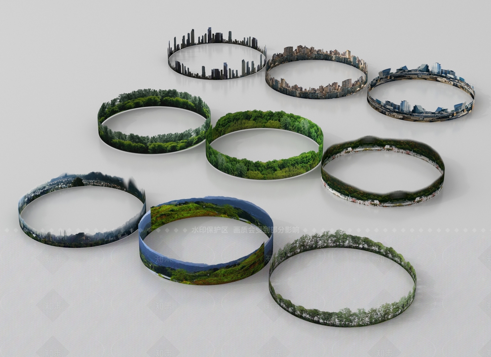 现代其他景观小品3D模型下载【ID:1205101206】