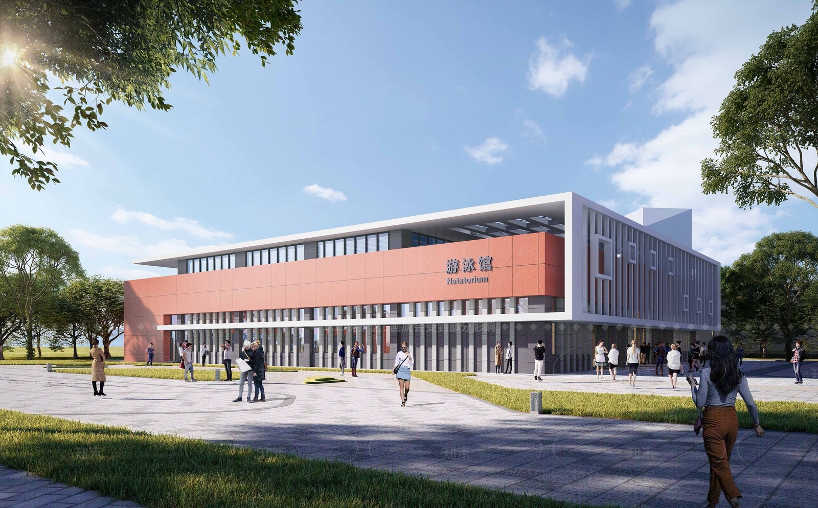 现代活动中心SU模型下载【ID:1205113345】