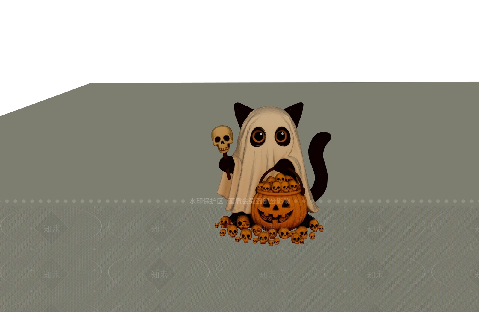 现代极简艺术装置SU模型下载【ID:1205114393】