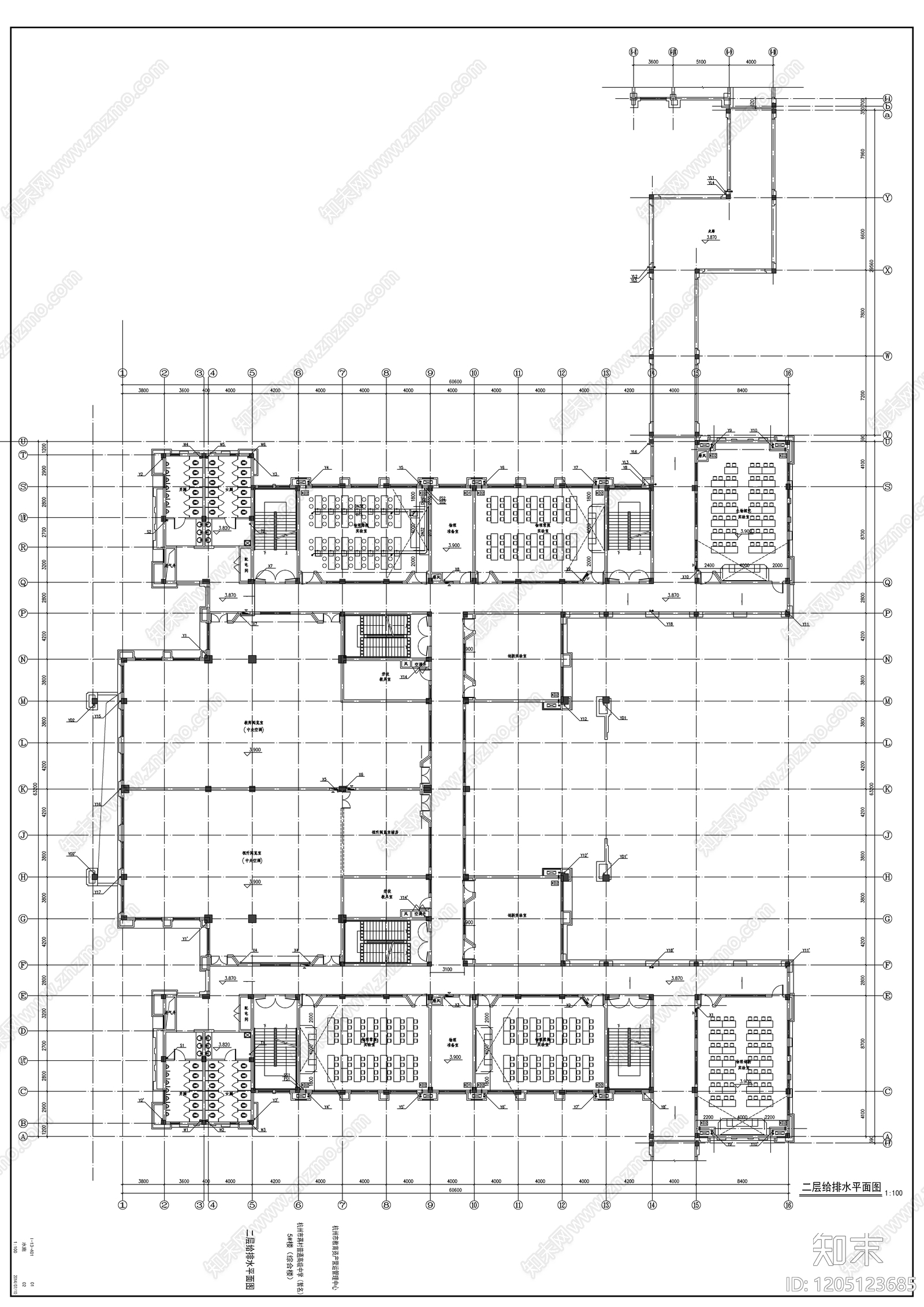 给水系统cad施工图下载【ID:1205123685】