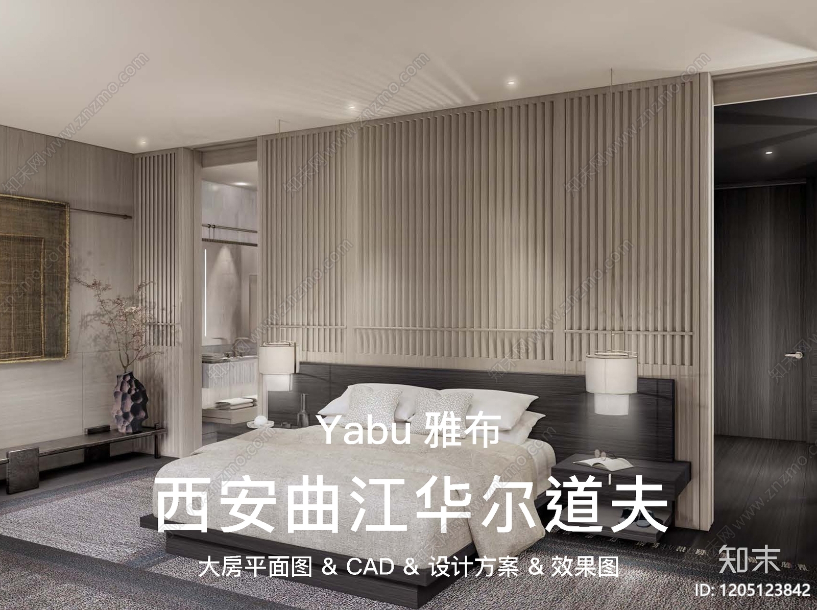 酒店客房施工图下载【ID:1205123842】