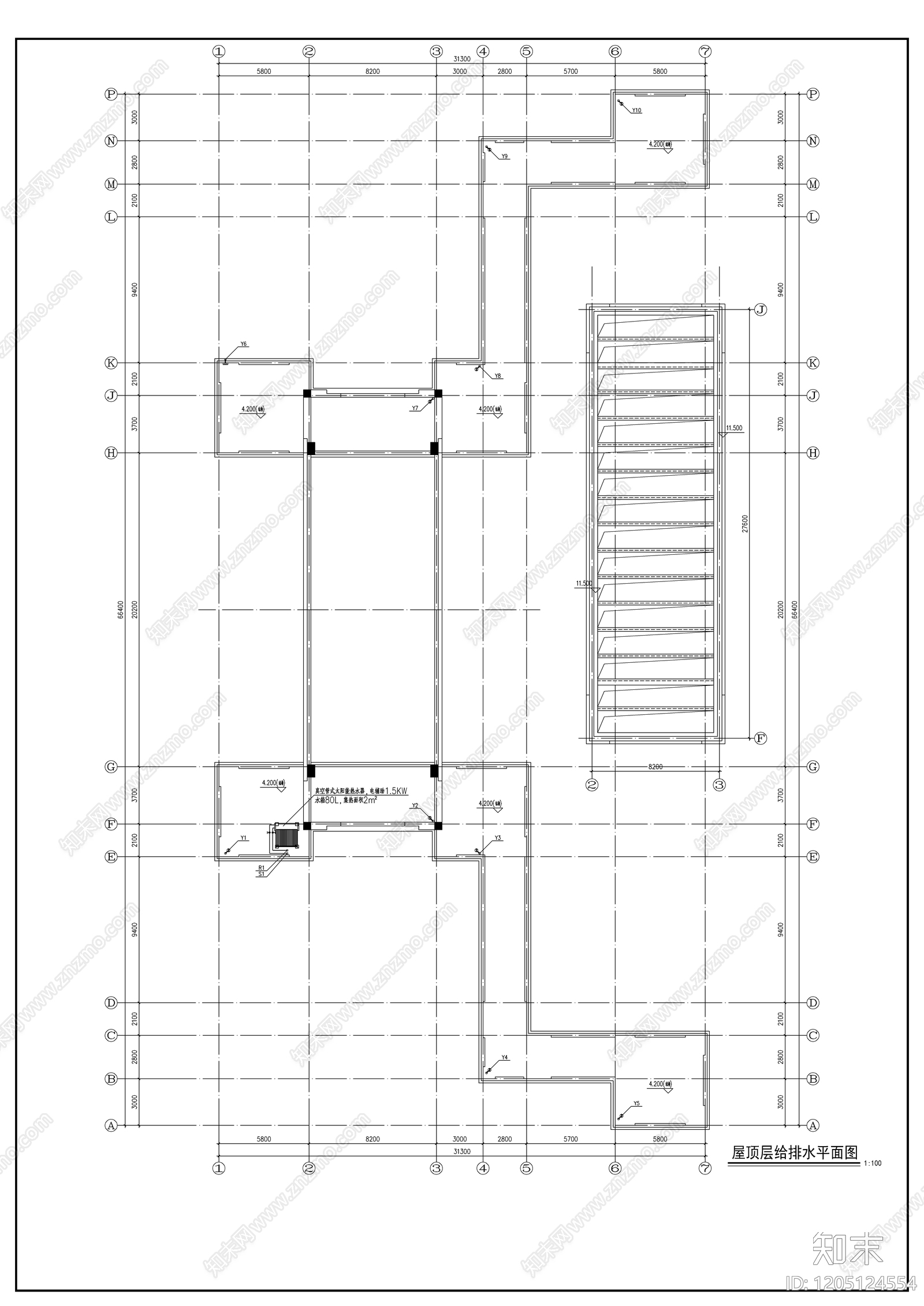 给水系统cad施工图下载【ID:1205124554】
