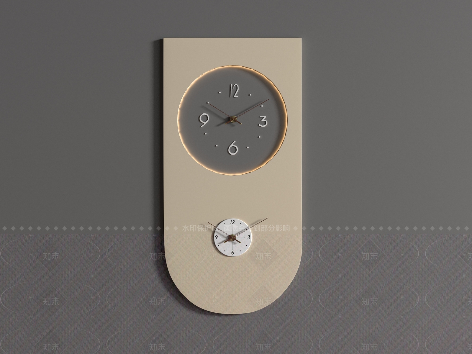 钟表3D模型下载【ID:1205130951】