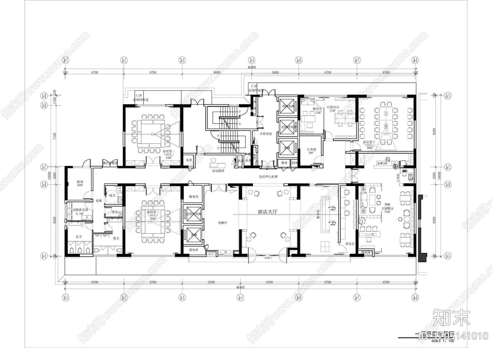 酒店施工图下载【ID:1205141010】