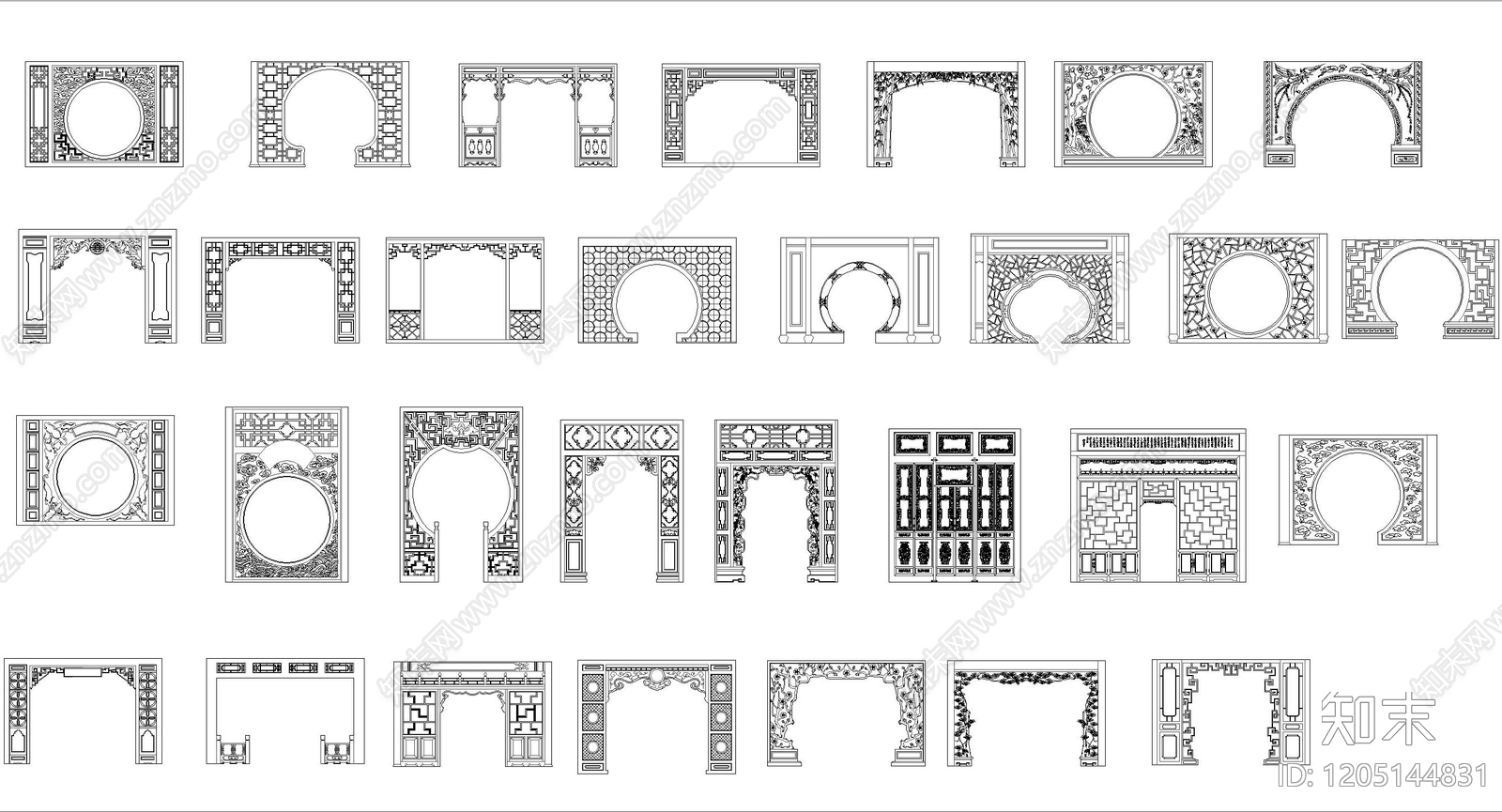 幕墙门窗施工图下载【ID:1205144831】