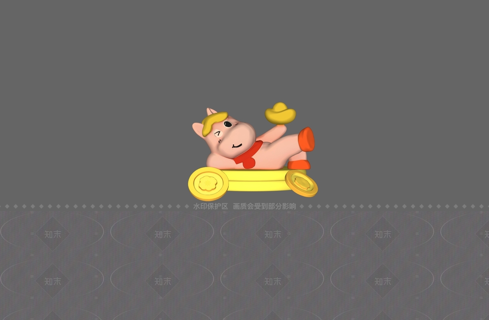现代极简艺术装置SU模型下载【ID:1205148046】