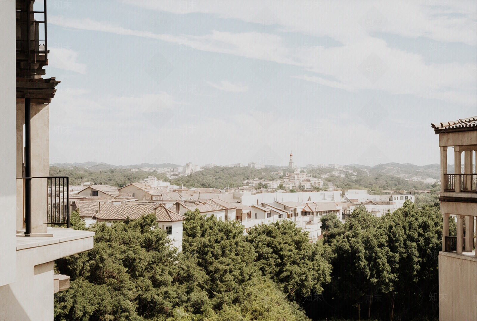 现代街道外景贴图下载【ID:1205151119】