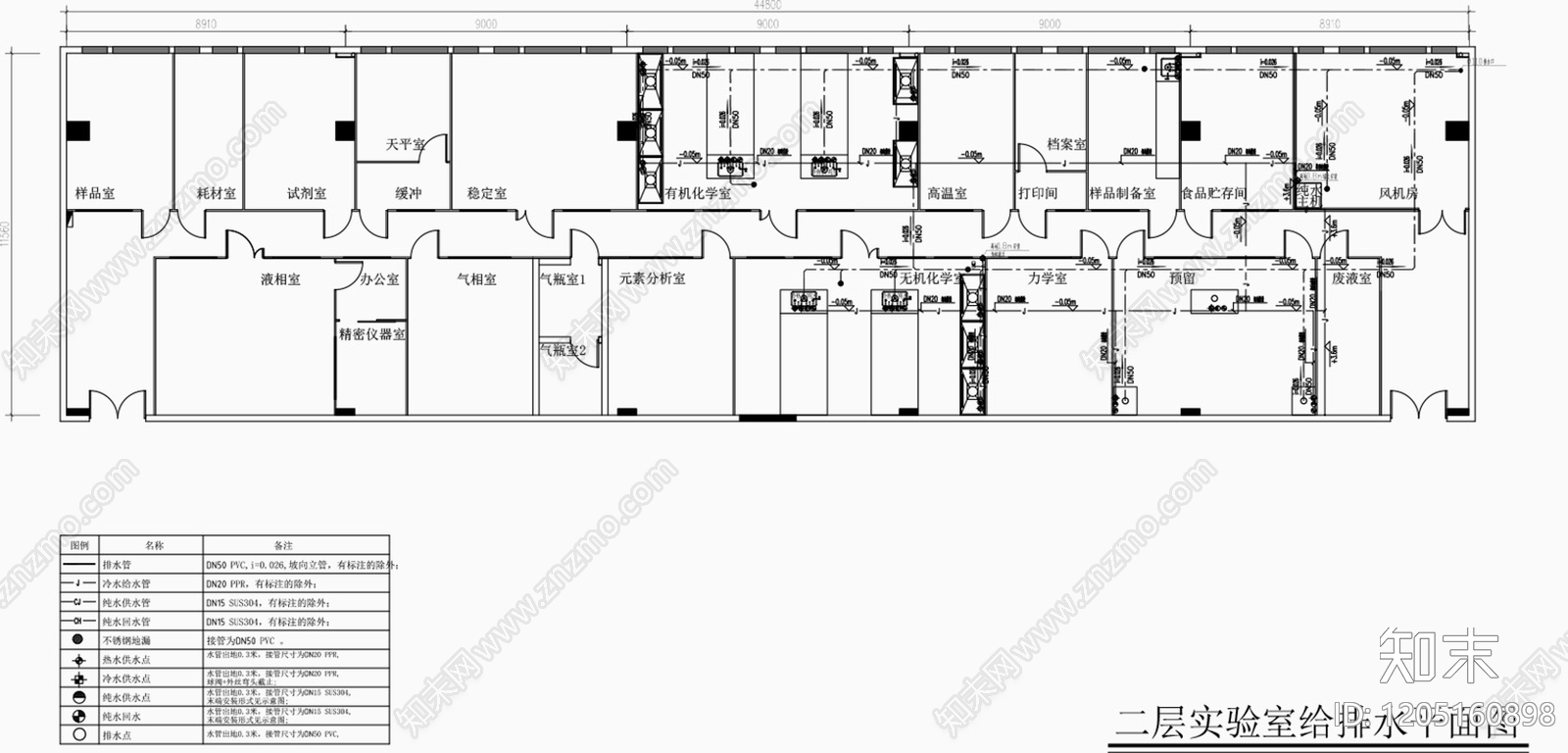 现代实验室施工图下载【ID:1205160898】